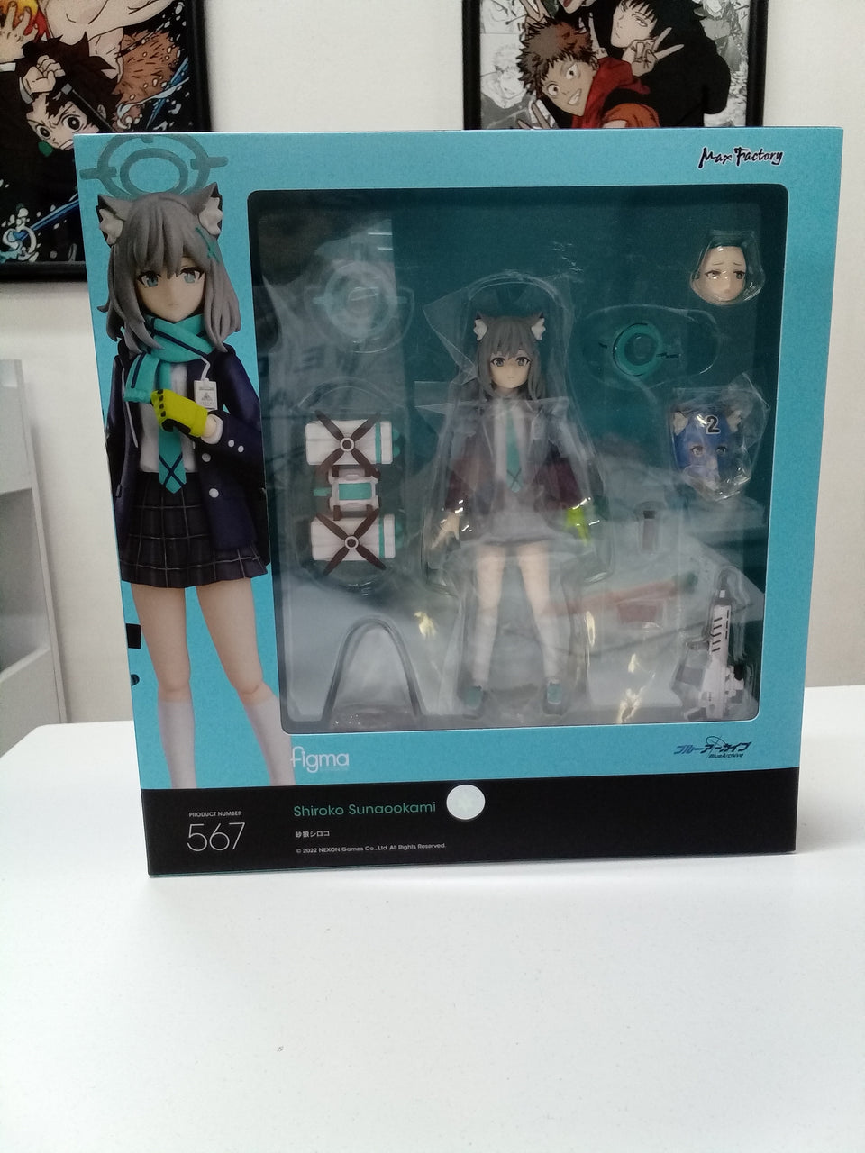 figma Blue Archive Shiroko Sunaookami Max Factory 567