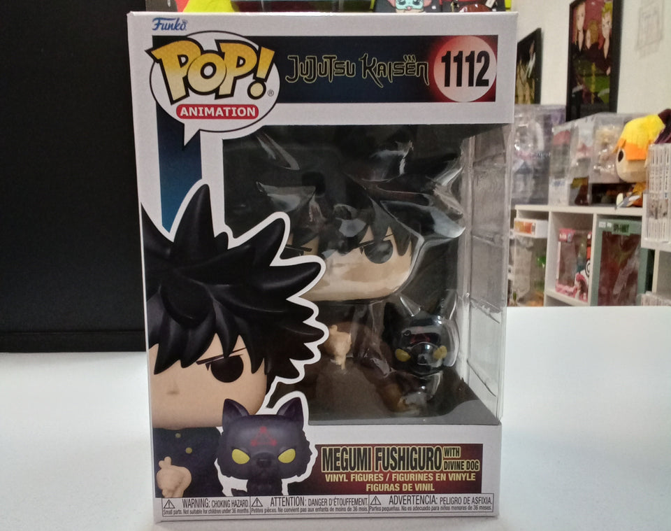 Funko POP! Jujutsu Kaisen Megumi Fushiguro with divine dog 1112