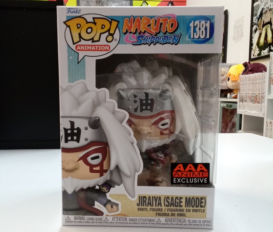 Funko POP! Naruto Shippuden Jiraiya sage mode 1381 Exclusive AAA