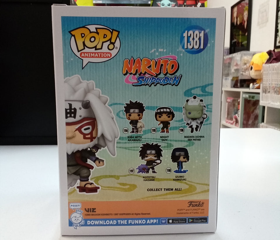 Funko POP! Naruto Shippuden Jiraiya sage mode 1381 Exclusive AAA