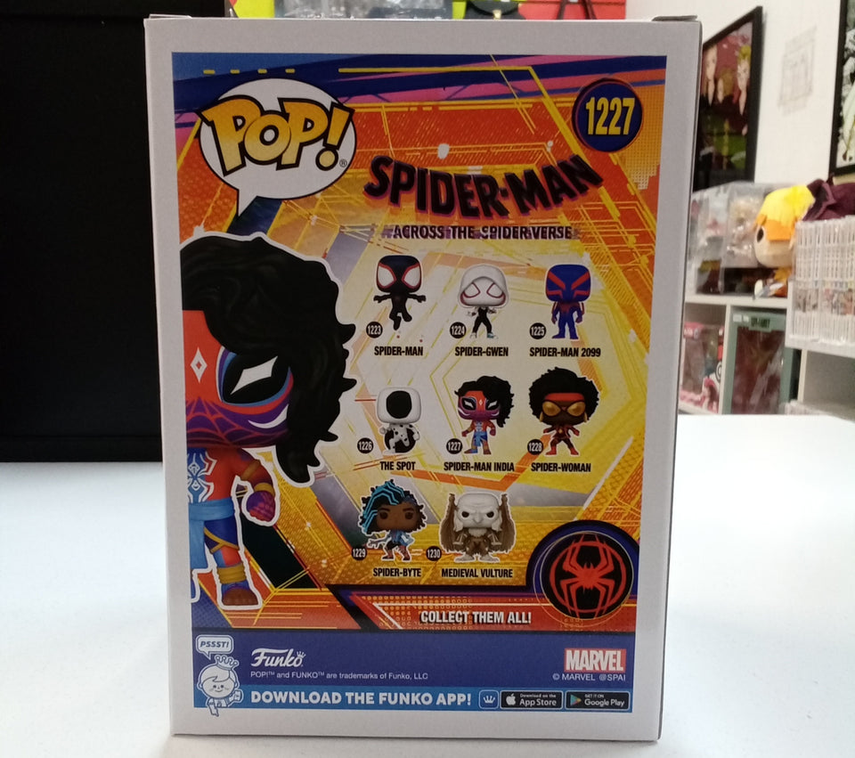 Funko POP! Marvel Spider-man across the spider verse Spider-man India 1227