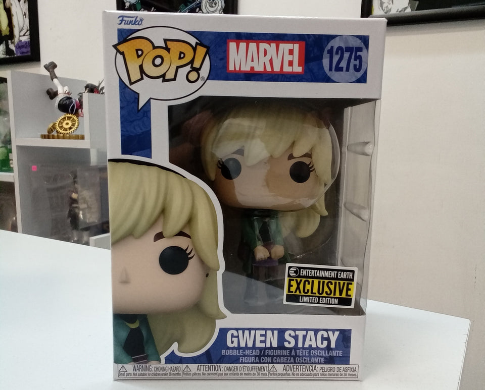 Funko POP! Marvel Gwen Stacy 1275 Entertaiment Earth Exclusivo