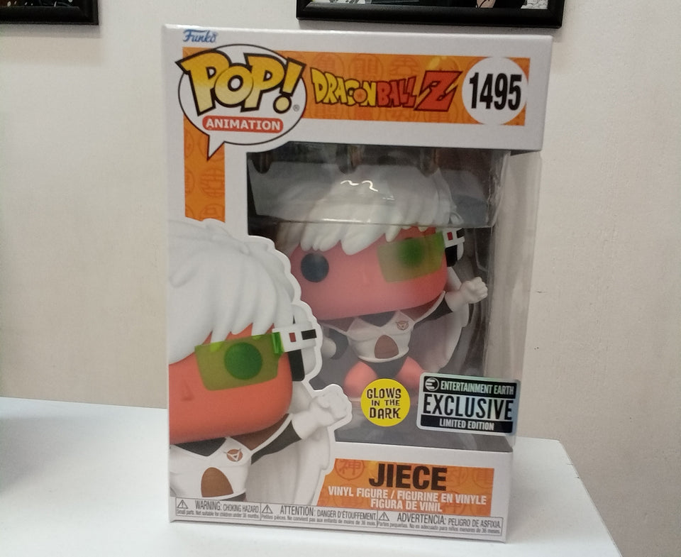 Funko POP! Dragon Ball Z Jiece 1495 Entertaiment Earth Exclusivo glow in the dark