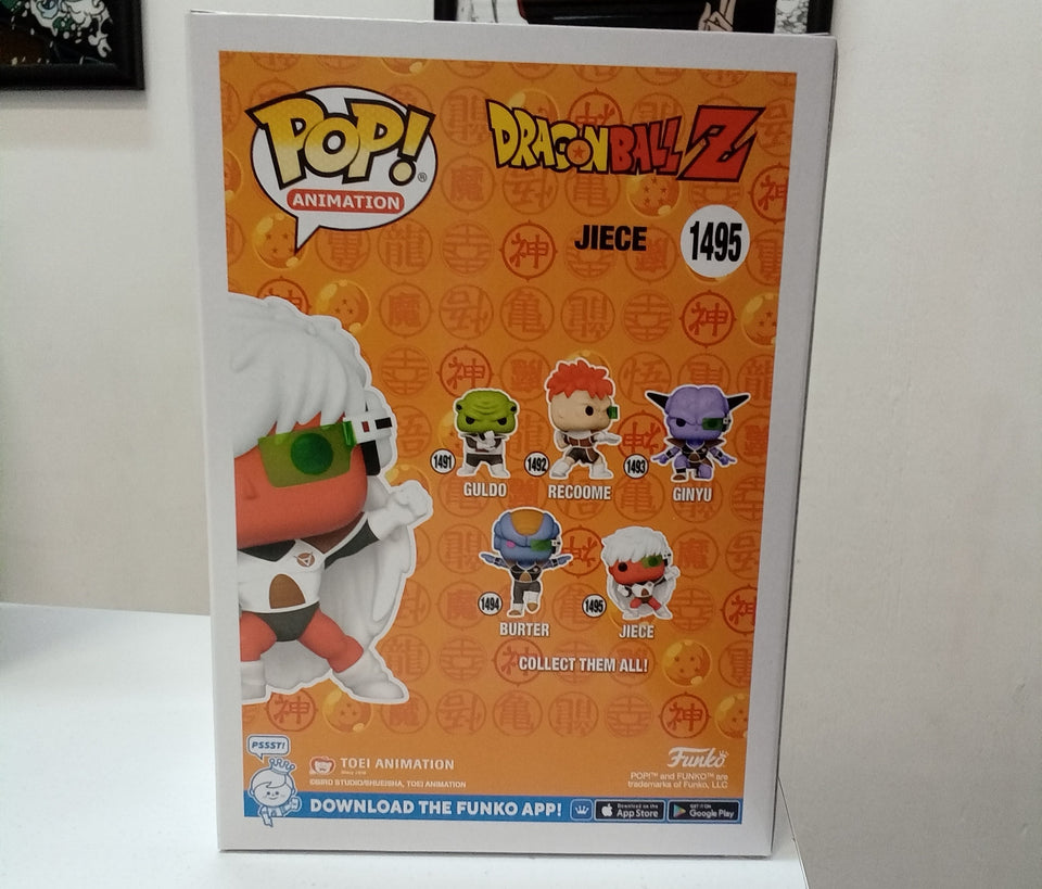 Funko POP! Dragon Ball Z Jiece 1495 Entertaiment Earth Exclusivo glow in the dark