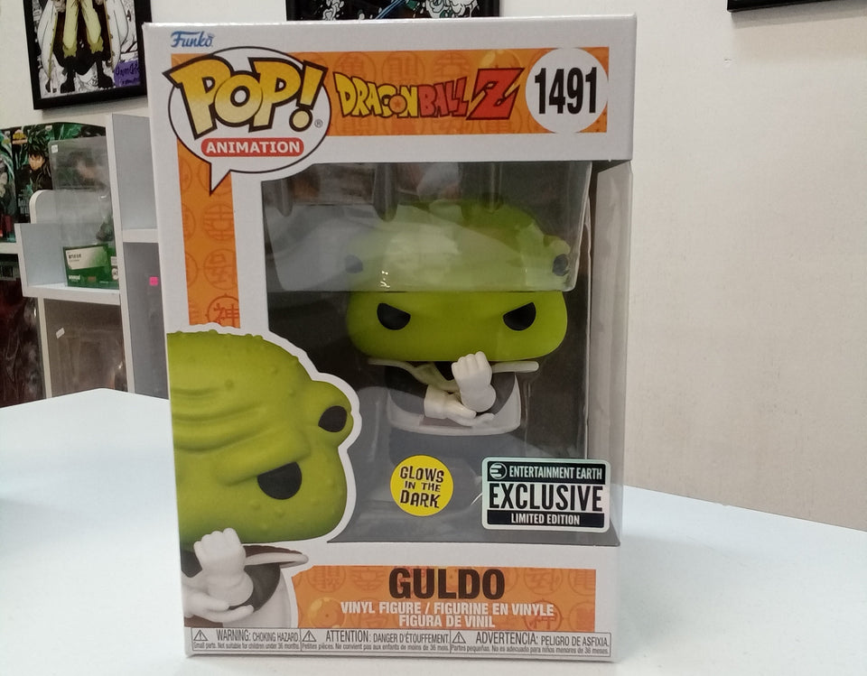 Funko POP! Dragon Ball Z Guldo 1491 Entertaiment Earth Exclusivo glow in the dark