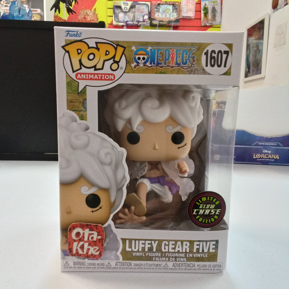 Funko POP! One Piece Luffy Gear five 1607 Glow Chase