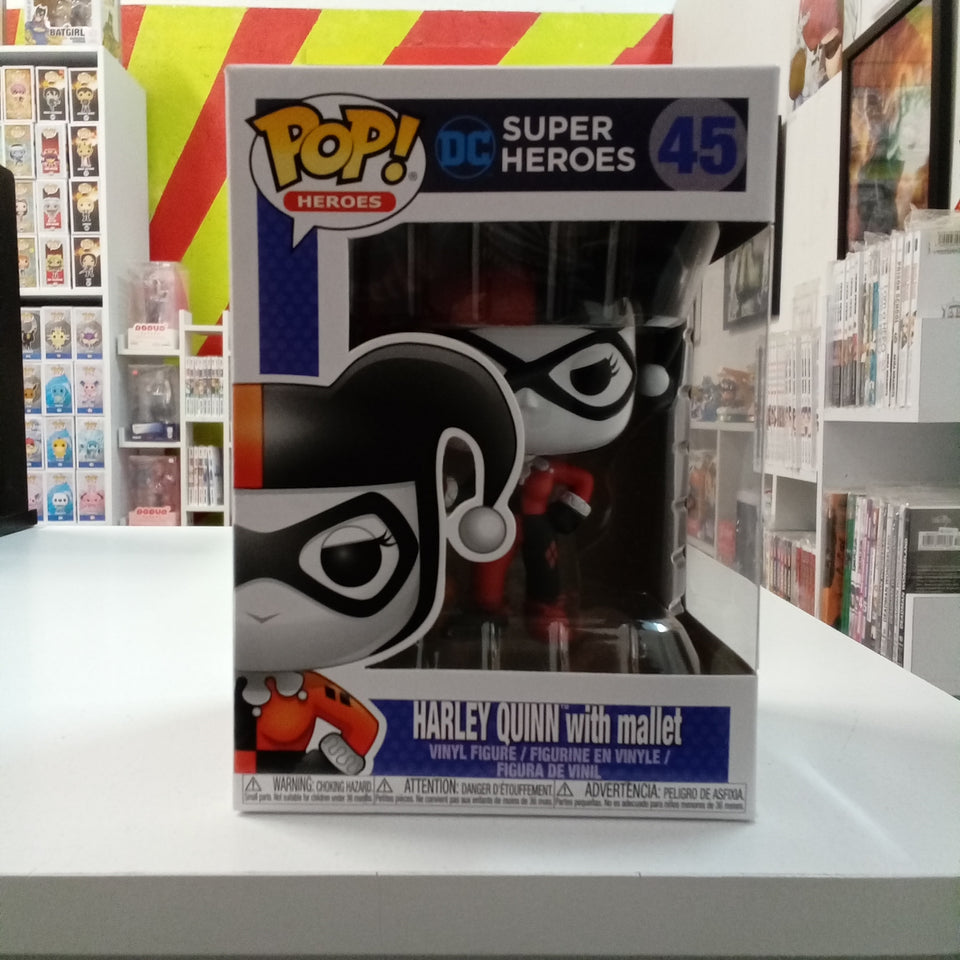 Funko POP! DC Heroes Harley Quinn with mallet 45