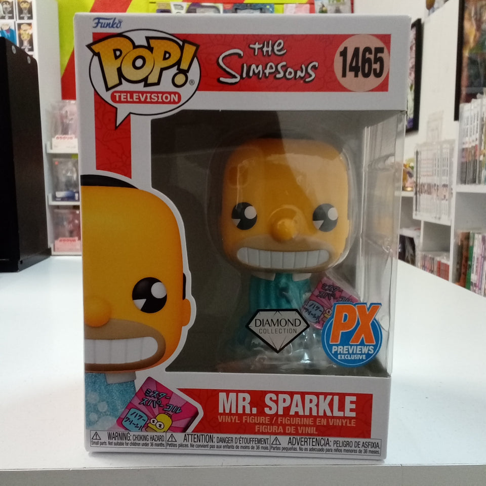 Funko POP! The simpson Mr. Sparkle 1465 PX exclusive