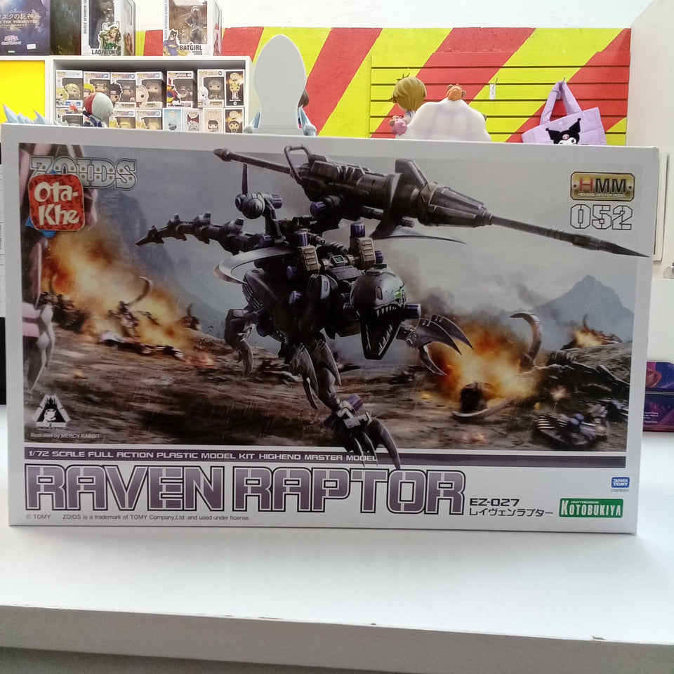 HMM ZOIDS EZ-027 RAVEN RAPTOR Plastic Model