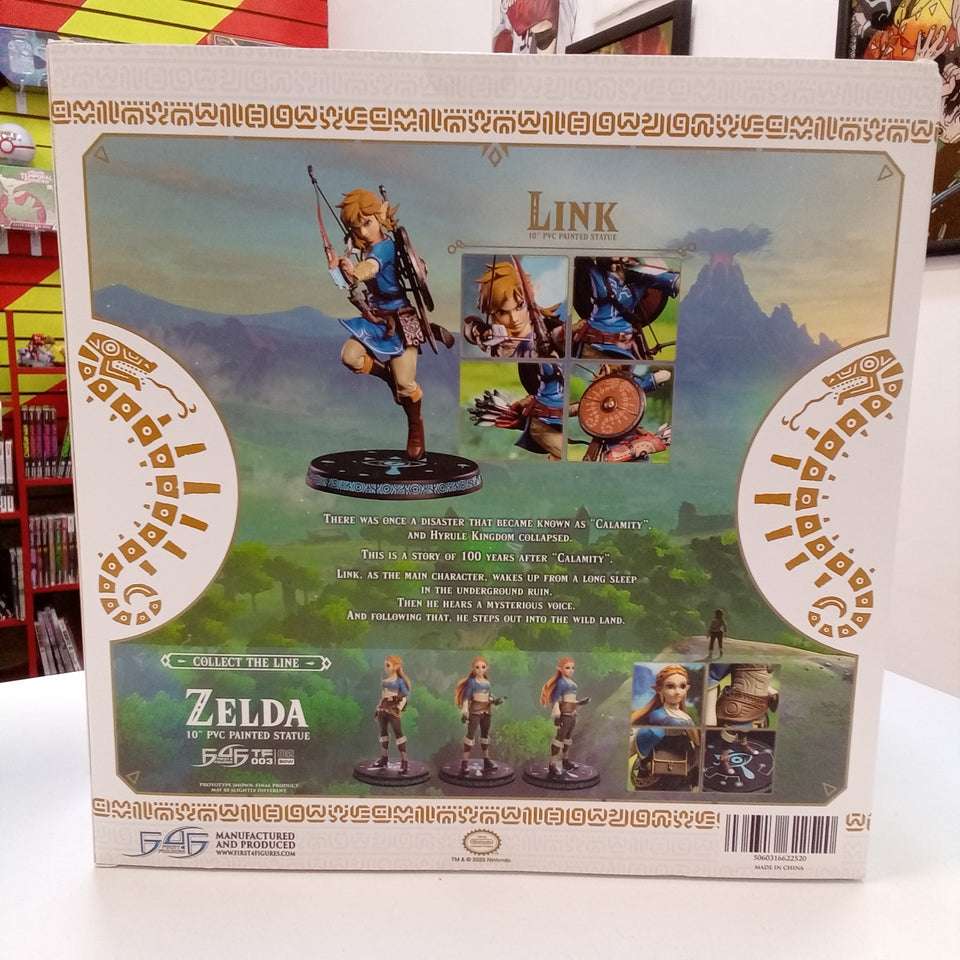 The Legend of Zelda: Breath of the Wild Link estatua