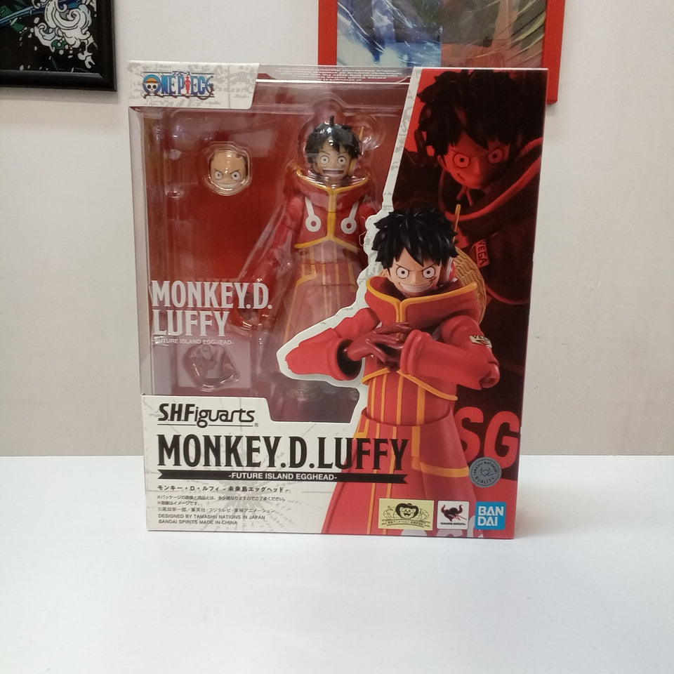 S.H.Figuarts One Piece Monkey D Luffy future island egghead bandai