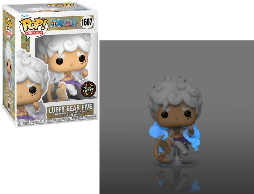 Funko POP! One Piece Luffy Gear five 1607 Glow Chase