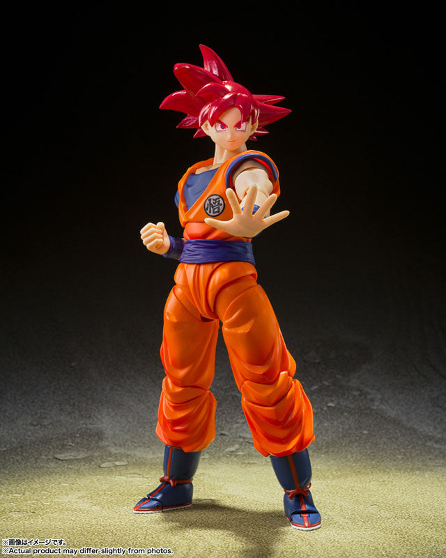 S.H.Figuarts Super Saiyan God Son Goku -The Saiyan God of Righteousness- Dragon Ball Super Bandai