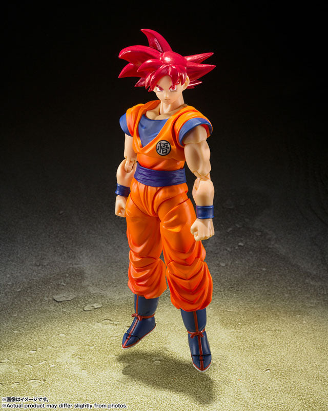 S.H.Figuarts Super Saiyan God Son Goku -The Saiyan God of Righteousness- Dragon Ball Super Bandai