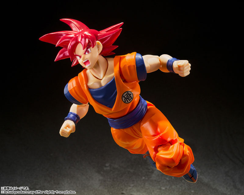 S.H.Figuarts Super Saiyan God Son Goku -The Saiyan God of Righteousness- Dragon Ball Super Bandai