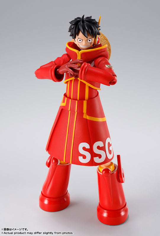 S.H.Figuarts One Piece Monkey D Luffy future island egghead bandai