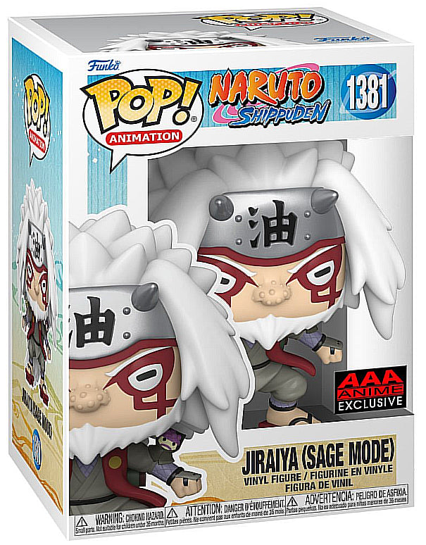 Funko POP! Naruto Shippuden Jiraiya sage mode 1381 Exclusive AAA