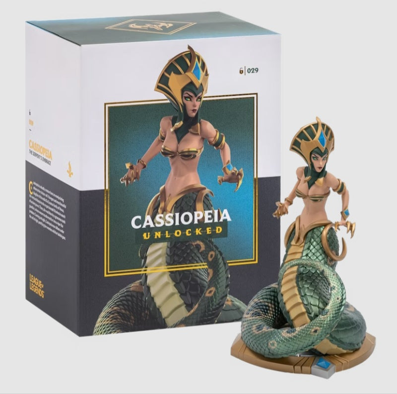 League of Legends unlocked Cassiopeia 029 estatua