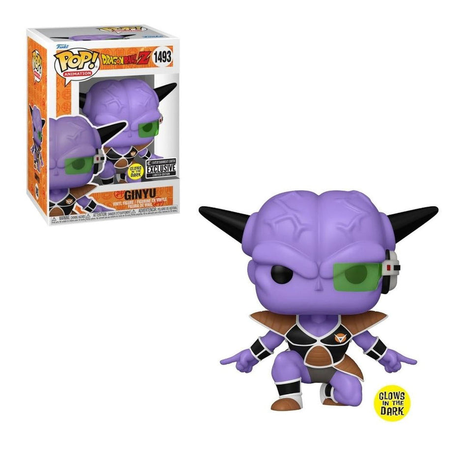 Funko POP! Dragon Ball Z Ginyu 1493 Entertaiment Earth Exclusivo glow in the dark