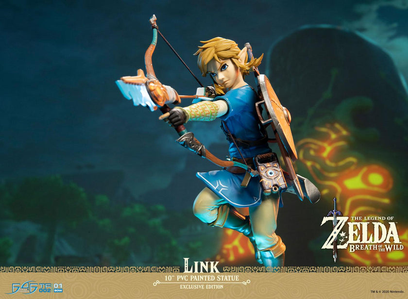 The Legend of Zelda: Breath of the Wild Link estatua