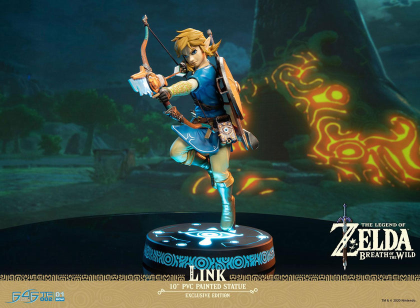 The Legend of Zelda: Breath of the Wild Link estatua