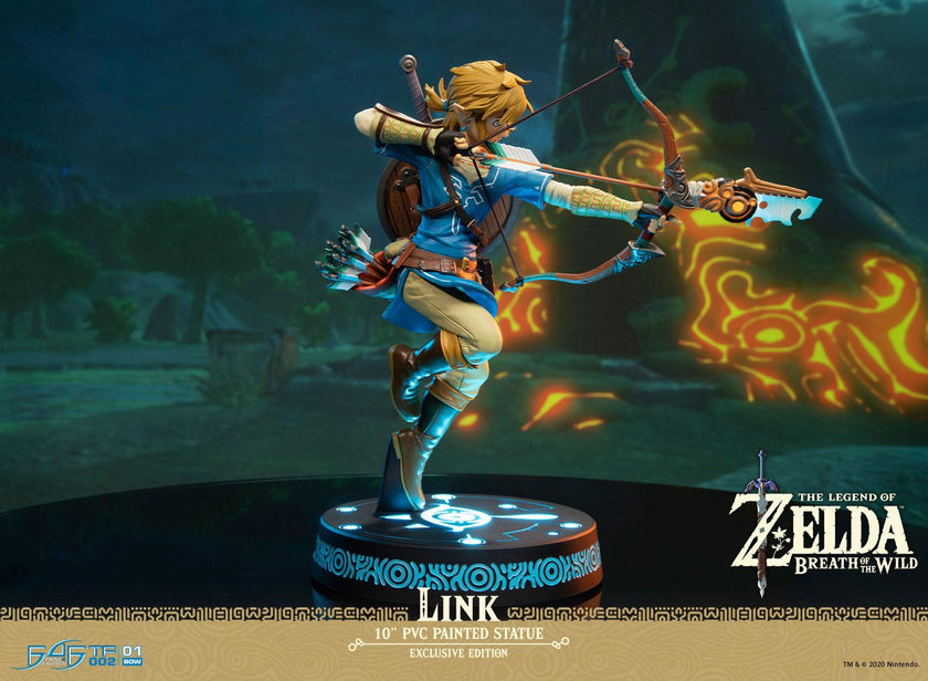 The Legend of Zelda: Breath of the Wild Link estatua