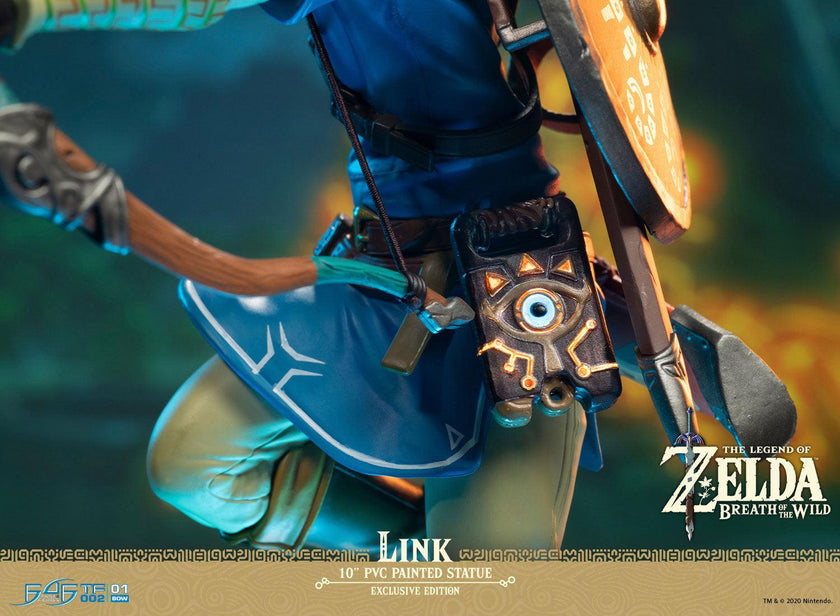 The Legend of Zelda: Breath of the Wild Link estatua