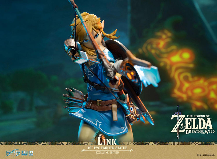 The Legend of Zelda: Breath of the Wild Link estatua
