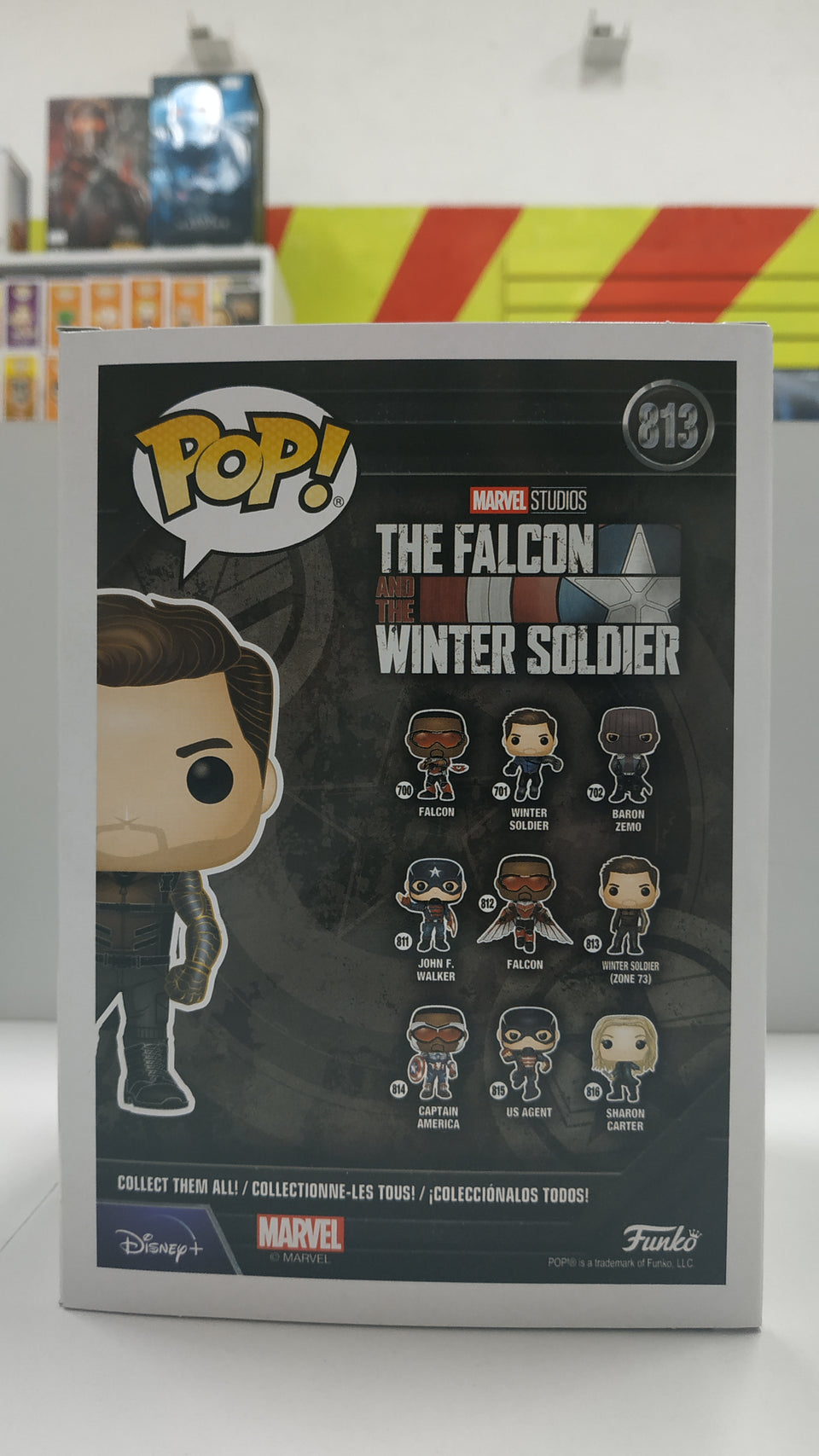 Funko POP! The Falcon and the winter soldier Winter Soldier (zone 73) 813