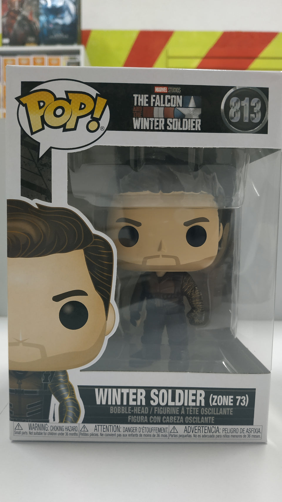 Funko POP! The Falcon and the winter soldier Winter Soldier (zone 73) 813