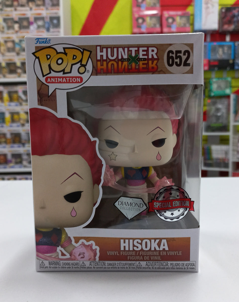 Funko POP! Hunter x Hunter Hisoka 652 special edition diamond collection