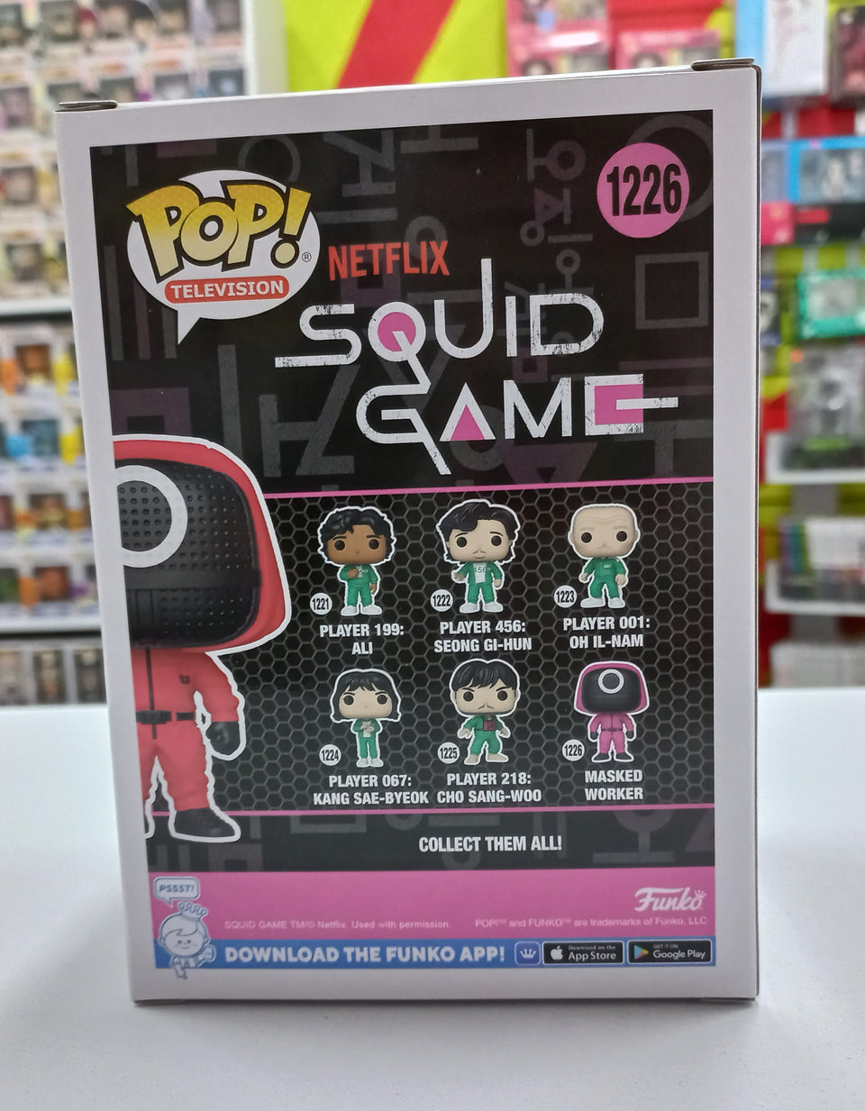 Funko POP! Squid game Masked worker 1226