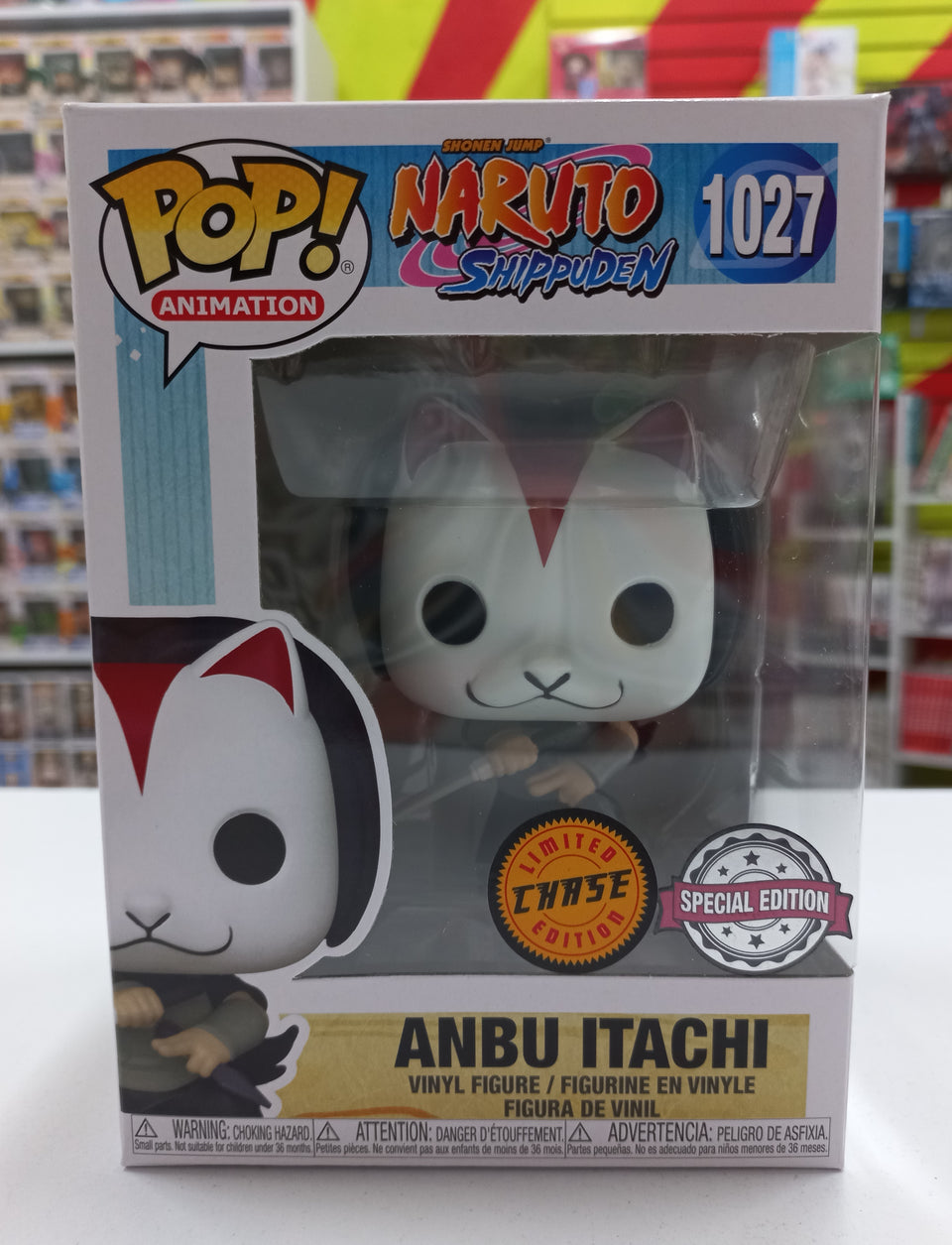 Funko POP! Naruto Shippuden Anbu Itachi 1027 Special edition chase