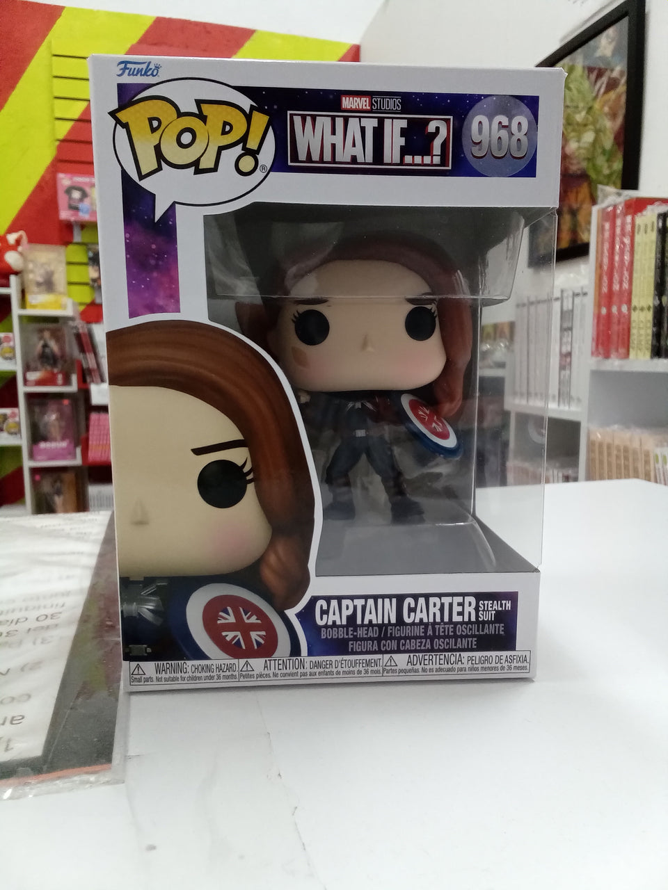 Funko POP! Marvel What if...? Captain Carter stealth suit 968