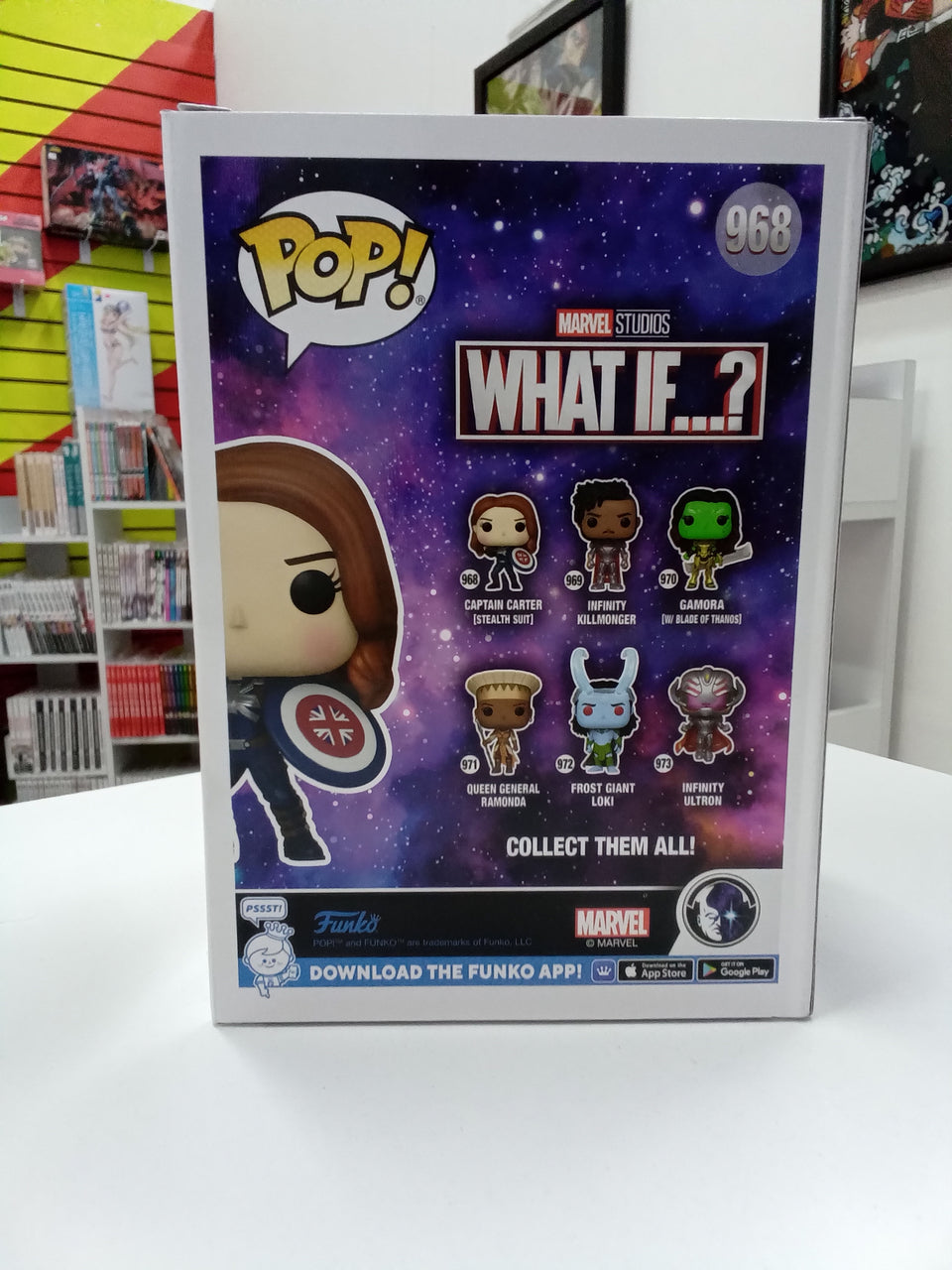 Funko POP! Marvel What if...? Captain Carter stealth suit 968