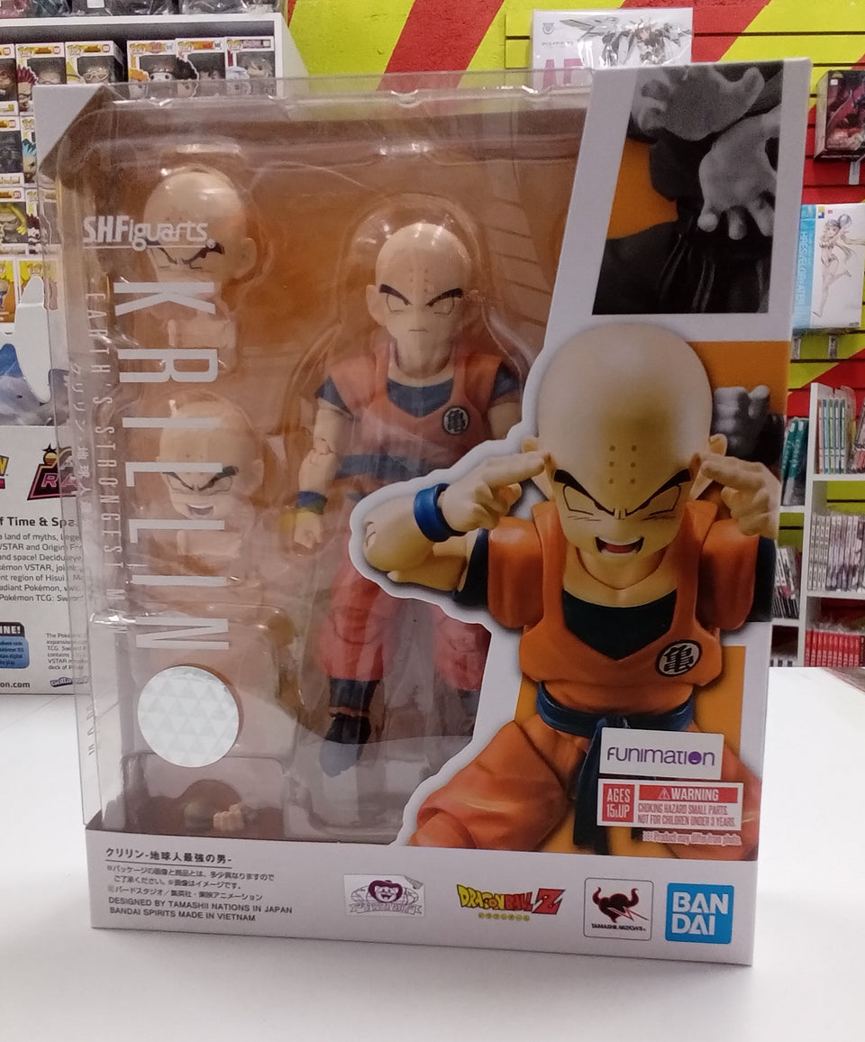 S.H. Figuarts Dragon Ball Z Krillin earth's strongest man Bandai