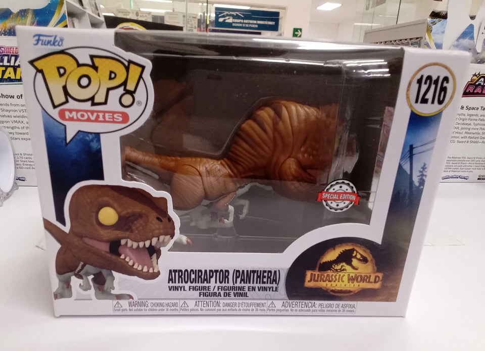 Funko POP! Jurassic World Atrociraptor pantera 1216 special edition