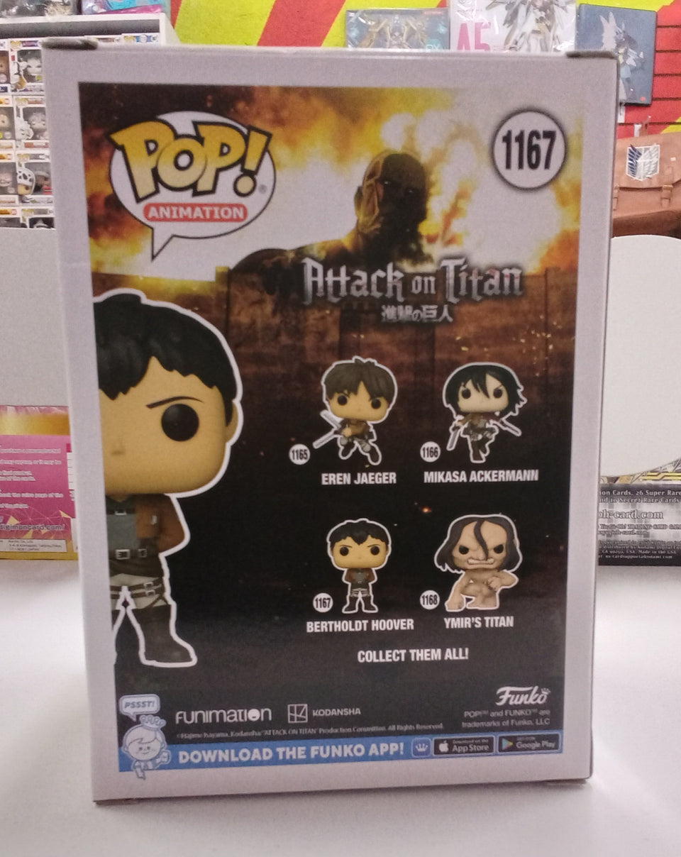 Funko POP! Attack on titans Bertholdt Hoover 1167