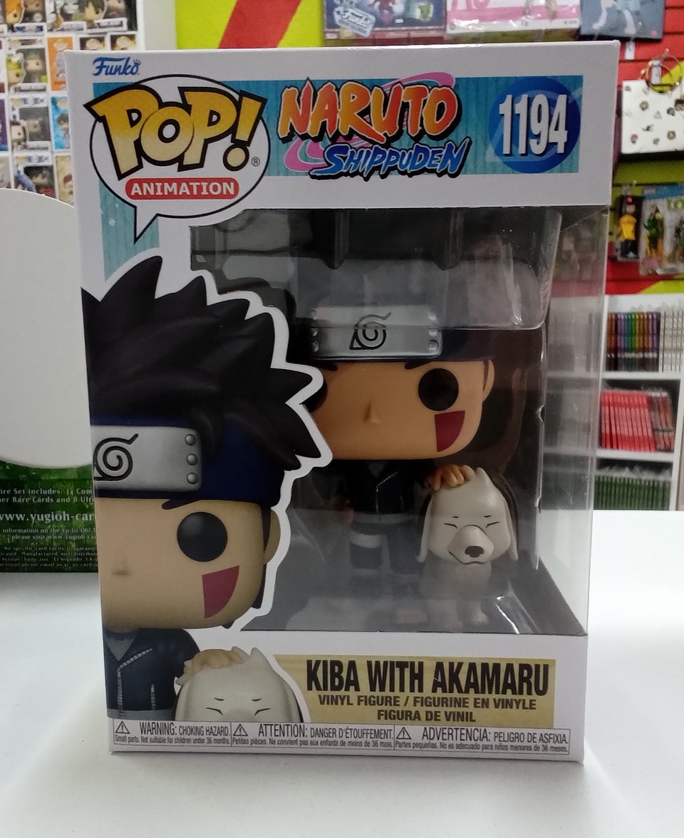 Funko POP! Naruto Shippuden Kiba with Akamaru 1194