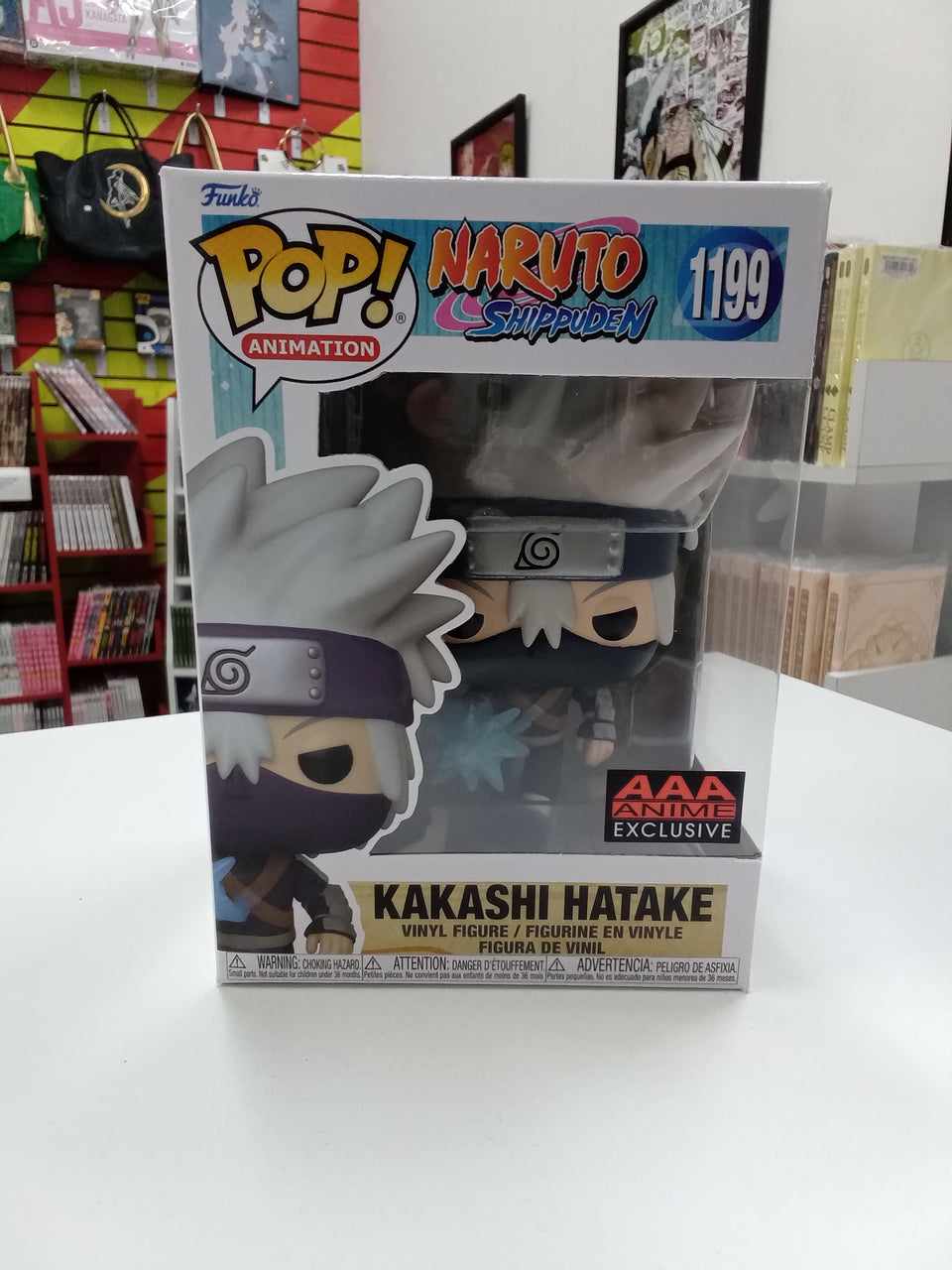 Funko POP! Naruto Shippuden Kakashi Hatake 1199 Exclusive AAA