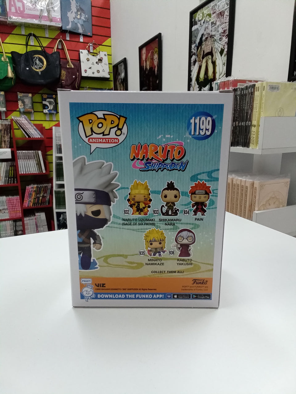 Funko POP! Naruto Shippuden Kakashi Hatake 1199 Exclusive AAA