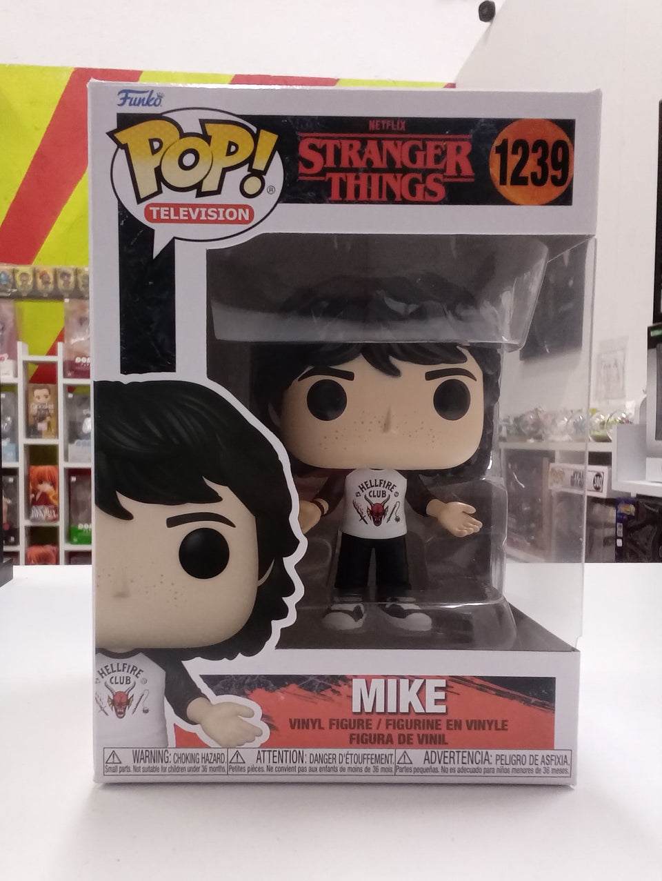 Funko POP! Stranger Things season 4 Mike hellfire club 1239