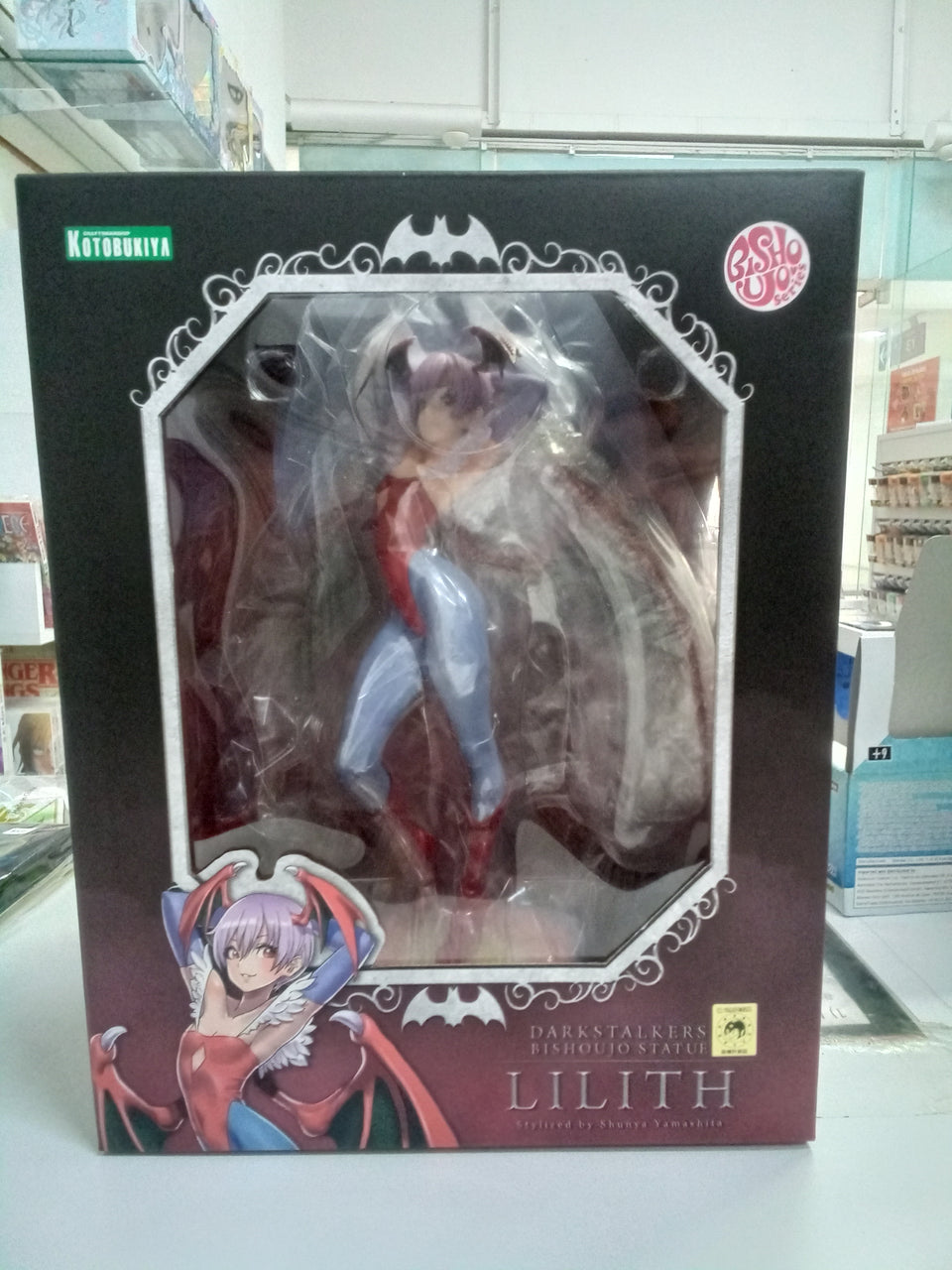 Kotobukiya Bishoujo DARKSTALKERS LILITH Estatua