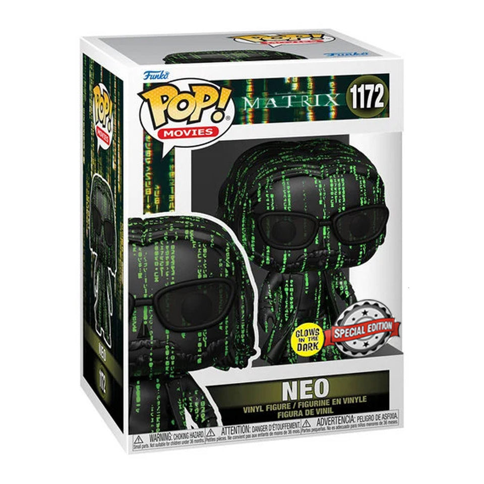 Funko POP! Matrix Neo 1172 Special Edition Glow in the dark