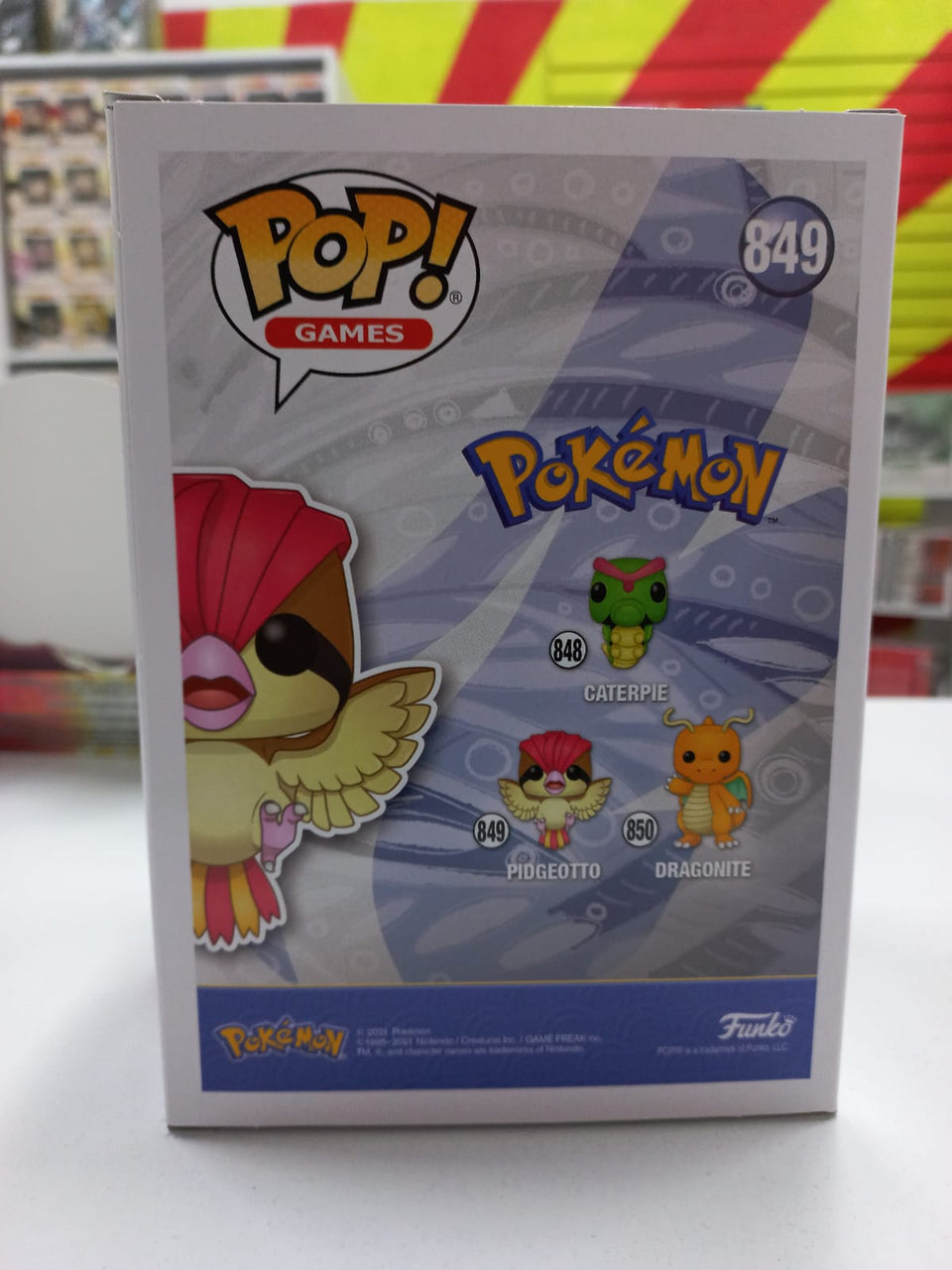 Funko POP! Pokemon Pidgeotto 849