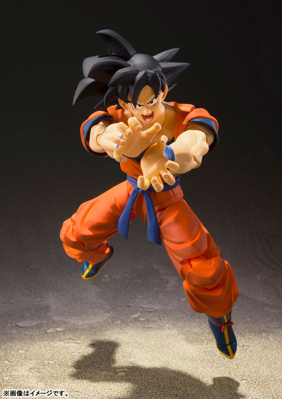 S.H. Figuarts Goku Raised on Earth Dragon Ball Z Bandai