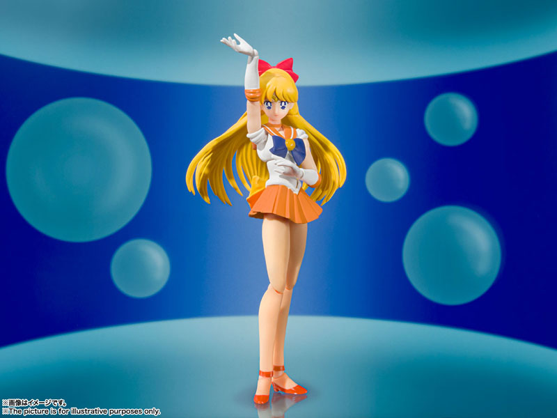 S.H.Figuarts Sailor Moon Sailor Venus -Animation Color Edition- Bandai