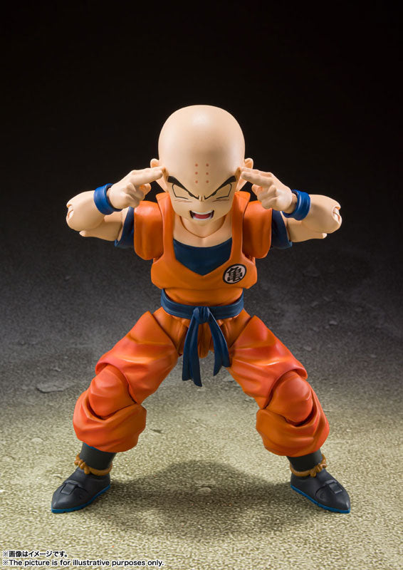 S.H. Figuarts Dragon Ball Z Krillin earth's strongest man Bandai