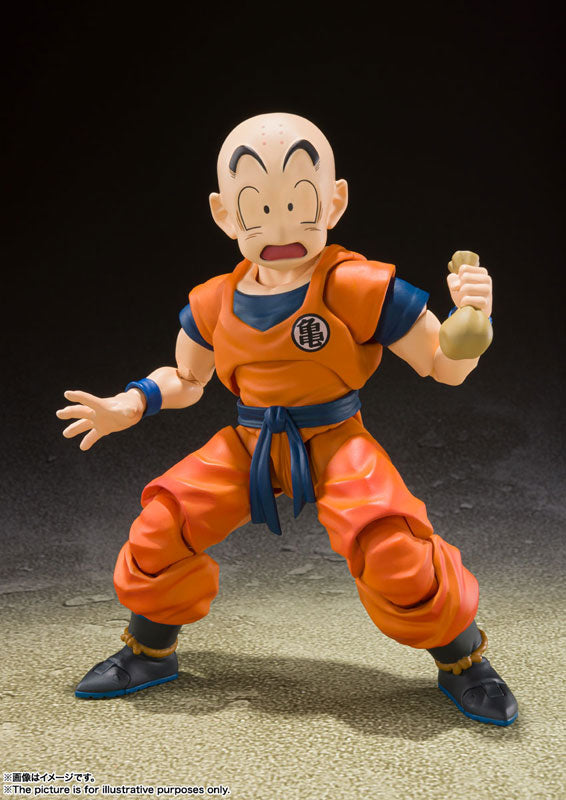 S.H. Figuarts Dragon Ball Z Krillin earth's strongest man Bandai