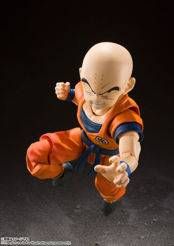 S.H. Figuarts Dragon Ball Z Krillin earth's strongest man Bandai